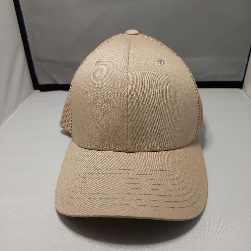 The classic tan snap back hat.